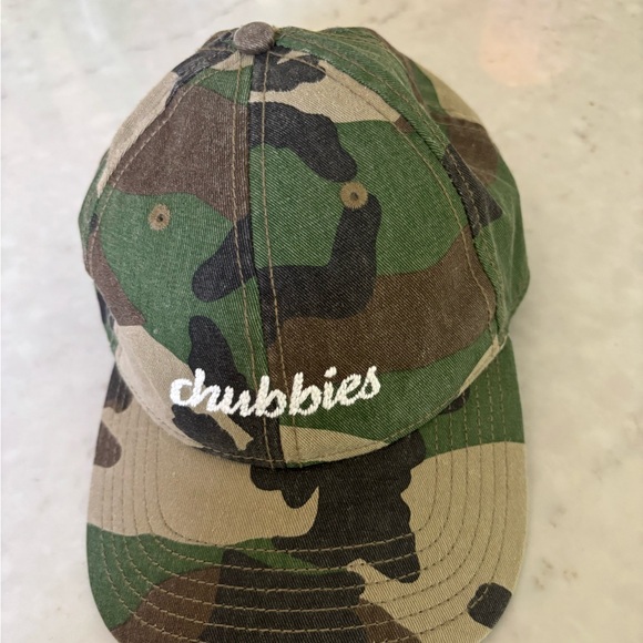chubbies Other - Chubbies Green Camouflage Cap